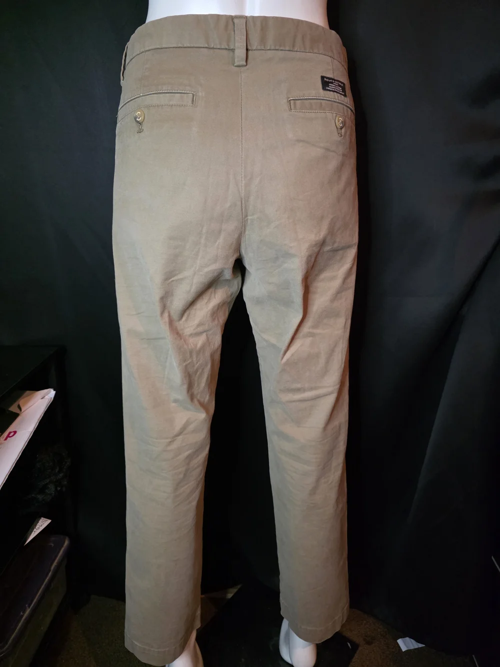Mens Banana Republic Emerson Chino Tan 31x30 Slacks